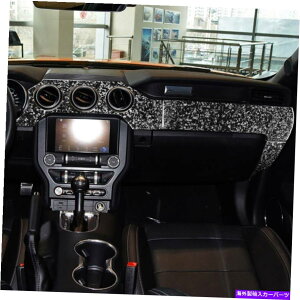 Dashboard Cover tH[h}X^ÕJ[{t@Co[Jo[2015-2020 LHD_bV{[hXgbvgXebJ[ Carbon Fiber Cover For Ford Mustang 2015-2020 LHD Dashboard Strip Trim Sticker