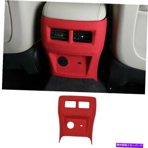 Dashboard Cover AGAAEgbgxgplJo[gLfbNCT5 2019-2020pbhXG[h Rear Air Outlet Vent Panel Cover Trim ABS Red Suede For Cadillac CT5 2019-2020