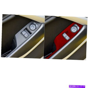 Dashboard Cover 2016-2020�V�{���[�J�}��LHD�J�[�E�B���h�E���t�g�X�C�b�`�{�^���p�l���J�o�[���b�h For 2016-2020 Chevrolet Camaro LHD Car Window Lift Switch Button Panel Cover Red�y���s�A���i�z