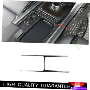 Dashboard Cover Jaguar XF 16-20�J�[�{���t�@�C�o�[�r�C�o�[�Z���g�����R���\�[���M�A�V�t�g�t���[���g�����ɓK�� Fit For Jaguar XF 16-20 Carbon Fiber Vinyl Central Console Gear Shift Frame Trim�y���s�A���i�z