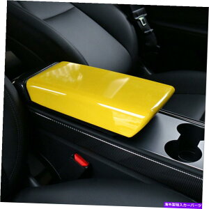 Dashboard Cover �e�X�����f��3 Y 2017-2021�C�G���[�A�u�X�Z���g�����R���\�[���A�[�����X�g�{�b�N�X�J�o�[T For Tesla Model 3 Y 2017-2021 Yellow ABS Central Console Armrest Box Cover T