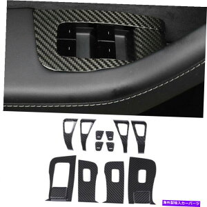 Dashboard Cover �J�[�{���t�@�C�o�[�E�B���h�E���t�g�p�l���X�C�b�`�J�o�[�e�X�����f��3 17-2021 T�̃g����ABS Carbon Fiber Window Lift Panel Switch Cover Trim ABS For Tesla Model 3 17-2021 T
