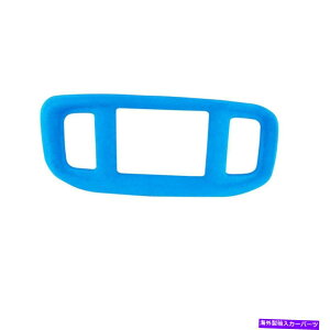 Dashboard Cover Dodge 2016-2021 Dodge Charger LHD Car GPS�i�r�Q�[�V�����p�l���J�o�[�g�����u���[ For DODGE 2016-2021 Dodge Charger LHD Car GPS Navigation Panel Cover Trim Blue�y���s�A���i�z