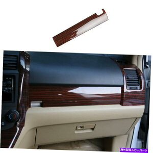 Dashboard Cover z_CRV CR-V 2007-2011 ABSEbhOCR\[RsbgXgbvJo[gp For Honda CRV CR-V 2007-2011 ABS Wood Grain Console Co-Pilot Strip Cover Trim