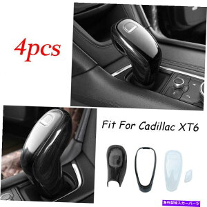 Dashboard Cover �L���f���b�NXT6 2019-2020�T���_���E�b�h�O���C���R���\�[���M�A�V�t�g�m�u�J�o�[�g���� For Cadillac XT6 2019-2020 Sandal Wood Grain Console Gear Shift Knob Cover Trim�y���s�A���i�z