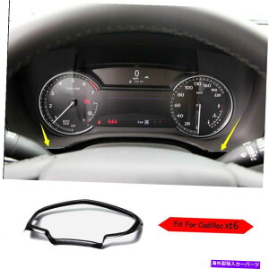 Dashboard Cover Cadillac XT6 2019-2022���󍒕��_�b�V���{�[�h�t���[�������J�o�[�g�����p For Cadillac XT6 2019-2022 Starry Wood Grain Dashboard Frame Decor Cover Trim