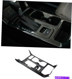 Dashboard Cover カーボンファイバーインナーギアボックスシフトパネルカバーフォードエスケープクガ2017-19のトリム Carbon Fiber Inner Gear Box Shift Panel Cover Trim For Ford Escape Kuga 2017-19
