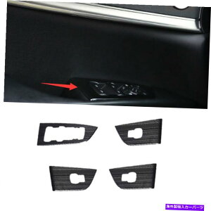 Dashboard Cover �����J�[���m�[�`���X2018-21�u���b�N�`�^���E�B���h�E���t�g�p�l���X�C�b�`�J�o�[�g�����p For Lincoln Nautilus 2018-21 Black Titanium Window Lift Panel Switch Cover Trim�y���s�A���i�z