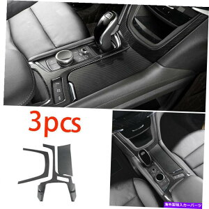 Dashboard Cover J[{t@Co[ZgR\[MAVtgJo[2020-2022LfbNXT5̃g Carbon Fiber Central Console Gear Shift Cover Trim For 2020-2022 Cadillac XT5