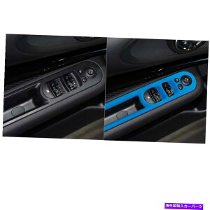 Dashboard Cover ~j15-20 F54Ԃ̃CeAEBhEtg{^t[plJo[gCG[ For MINI 15-20 F54 Car Interior Window Lift Button Frame Panel Cover Trim Yellow