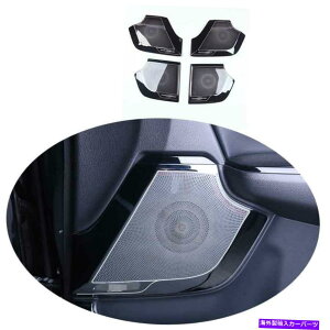 Dashboard Cover 2017-2021�z���_CRV CR-V�u���b�N�X�`�[���C���i�[�h�A�X�s�[�J�[�t���[���J�o�[�g�����ɓK�����܂� Fit For 2017-2021 Honda CRV CR-V Black Steel Inner Door Speaker Frame Cover Trim�y���s�A���i�z