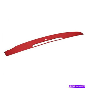 Dashboard Cover Jo[C18-714V-RDGXJ[hESV extxĝ߂̃_bV{[hJo[ Coverlay 18-714V-RD Dashboard Cover For Escalade ESV EXT Vent Portion Red