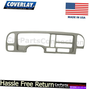 Dashboard Cover �J�o�[���C�C���X�g�������g�N���X�^�[�p�l���J�o�[LT�O���[18-695ic-LGR 95-96�x�O Coverlay Instrument Cluster Panel Cover LT Gray 18-695IC-LGR 95-96 For Suburban�y���s�A���i�z