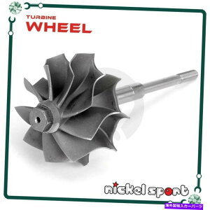Turbo Charger Garrett GT20 GT25 42.4 / 50.2 mm 9�u���[�h�^�[�{�`���[�W���[�^�[�{�^�[�r���V���t�g�z�C�[�� Garrett GT20 GT25 42.4 / 50.2 mm 9 Blades Turbocharger Turbo Turbine Shaft Wheel�y���s�A���i�z