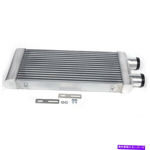 Turbo Charger 3 "^[{[dVXep̃C^[N[[A~jE`[uƃtB̃tgTCh 3" Intercooler Aluminum Polished Tube & Fin Front Side For Turbo Charger System