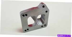 Turbo Charger EVO Xwb_[}jz[hT4ꂽ^[{`[W[tWA_v^[͎OHɓK܂ EVO X Header Manifold to T4 Divided Turbocharger Flange Adapter fits Mitsubishi