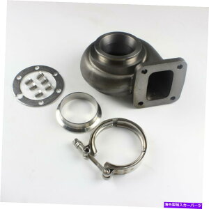 Turbo Charger T4^[{[d.68 A/R PgVoh^[rnEWOrC +Nv +tW T4 Turbo Charger .68 A/R P Trim V-band Turbine Housing Exhaust + Clamp + Flange