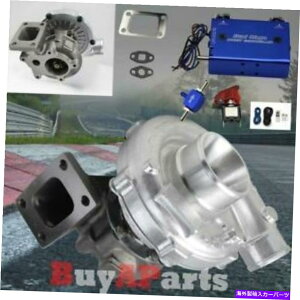 Turbo Charger AbvO[h[XT3/T4^[{`[W[ +u[fAXe[W30 PSIu[XgRg[[ Upgrade Racing T3/t4 Turbocharger + Blue Dual Stage 30 PSI Boost Controller