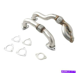 Turbo Charger 2008-2010フォード6.4Lパワーストロークの新しい交換ヘビーデューティパイプセット New Replacement Heavy Duty Up Pipe Set For 2008-2010 Ford 6.4L Powerstroke