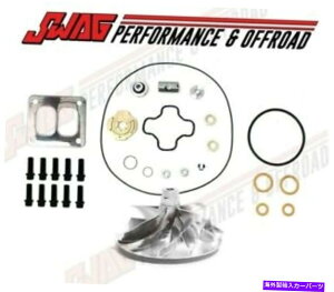 Turbo Charger 94-97 FORD 7.3 7.3L PowerstrokefB[[OBS Turbo Rebuild Kit w/ 5+5rbgzC[ 94-97 Ford 7.3 7.3L Powerstroke Diesel OBS Turbo Rebuild Kit w/ 5+5 Billet Wheel