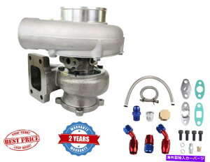 Turbo Charger GT35 GT3582���j�o�[�T���^�[�{�`���[�W���[T3 4�{���g�t�����W.7 A/R .63 A/R W/�I�C�����C�� GT35 GT3582 Universal Turbo Charger T3 4 Bolts Flange .7 A/R .63 A/R W/Oil Lines�y���s�A���i�z