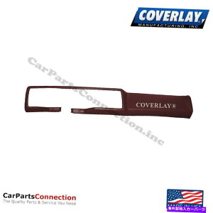 Dashboard Cover �J�o�[���C - �J�}���t�����g�A�b�p�[�̂��߂̃_�b�V���{�[�h�J�o�[�}���[��18-662-MR Coverlay - Dash Board Cover Maroon 18-662-MR For Camaro Front Upper�y���s�A���i�z