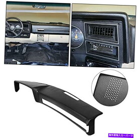 Dashboard Cover ecotricブラックダッシュボードカバーダッシュキャップ1981-1987 Chevy Gmc fu ...と互換性があります... ECOTRIC Black Dashboard Cover Dash Cap Compatible with 1981-1987 Chevy GMC Fu...