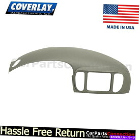 Dashboard Cover CoverLay Taupe Grey 12-976IC-TGR機器クラスターパネルF-150用のベゼルカバー Coverlay Taupe Gray 12-976ic-TGR Instrument Cluster Panel Bezel Cover For F-150