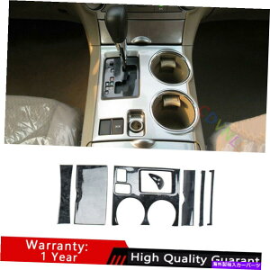 Dashboard Cover �g���^�n�C�����_�[2008-2013�u���b�N�E�b�h�Z���g�����R���\�[���M�A�V�t�g�J�o�[�g���� For Toyota Highlander 2008-2013 Black Wood Central Console Gear Shift Cover Trim�y���s�A���i�z