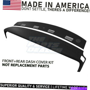 Dashboard Cover ��ނ̂Ȃ�����02-05�_�b�W�����̃c�[�s�[�X���`�_�b�V���J�o�[�I�[�o�[���C Two Piece Molded Dash Cover Overlay for 02-05 Dodge Ram in Unmatched Black