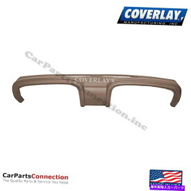 Dashboard Cover カバーレイ - ダッシュボードカバーミディアムブラウンA/Cおよびスピーカーホール12-110S-MBR Coverlay - Dash Board Cover Medium Brown A/C And w/Speaker Holes 12-110S-MBR