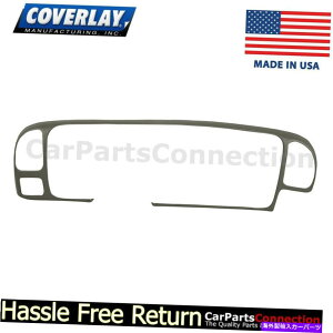 Dashboard Cover 98-00�G�X�J���[�h�p�̃J�o�[���C�C���X�g�������g�N���X�^�[�p�l���J�o�[Taupegry 18-798ic-tgr Coverlay Instrument Cluster Panel Cover TaupeGry 18-798IC-TGR For 98-00 Escalade