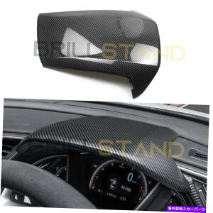 Dashboard Cover �z���_�V�r�b�N2016-2021�J�[�{���t�@�C�o�[�_�b�V���{�[�h�A���`�T���J�o�[�g�����A�N�Z�T���[ For Honda Civic 2016-2021 Carbon Fiber Dashboard Anti-Sun Cover Trim Accessories
