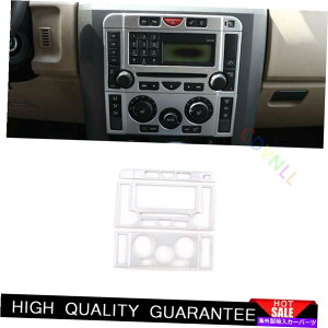 Dashboard Cover �����h���[�o�[�f�B�X�J�o���[3 2004-2009�V���o�[�Z���g�����R���\�[��AC�X�C�b�`�p�l���g�����p For Land Rover Discovery 3 2004-2009 Silver Central Console AC Switch Panel Trim�y���s�A���i�z