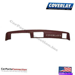 Dashboard Cover �J�o�[���C - �G���J�~�m�̂��߂�18-656-MR�Z���^�[�X�s�[�J�[�t���_�b�V���{�[�h�J�o�[�}���[�� Coverlay - Dash Board Cover Maroon w/Center Speakers 18-656-MR For El Camino�y���s�A���i�z