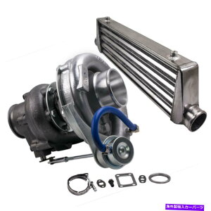 Turbo Charger T04E T3 T4 .63 A/R 44g^[{[d400 + hp + 27x7x2.5C^[N[[ T04E T3 T4 .63 A/R 44 Trim Turbo Charger 400+HP + 27x7x2.5 Intercooler