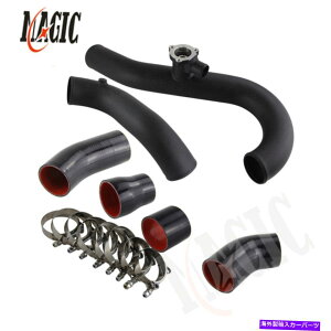 Turbo Charger �t�H�[�h�}�X�^���O�G�R�u�[�X�g2015-2020�u���b�N�ƌ݊����̂���C���^�[�N�[���[�p�C�v�L�b�g Intercooler Pipe Kit Compatible for Ford Mustang EcoBoost 2015-2020 Black�y���s�A���i�z