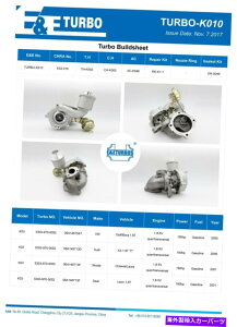 Turbo Charger EE VWAEfBXR[_V[gSt{A3 1.8T 5V K03 5303-970-0052^[{`[W E&E VW Audi Skoda Seat Golf Bora A3 1.8T 5V K03 5303-970-0052 turbocharger