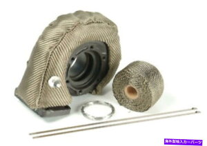 Turbo Charger de 010141�^�[�{�u�����P�b�g�`�^���^�[�{�V�[���h�D���t�@�C�o�[�O���X�t�@�C�o�[���b�N DE 010141 Turbo Blanket Titanium Turbo Shield Woven Fiberglass on Fiber Look�y���s�A���i�z