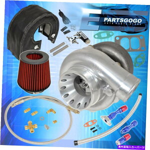Turbo Charger T70 T3^[{[dGAtB^[q[gV[hICCu[XgRg[CFubNbh T70 T3 Turbo Charger Air Filter Heat Shield Oil Line Boost Control Cf Black Red