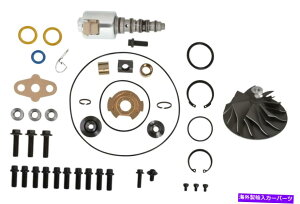 Turbo Charger 04.5-EARLY 05 6.0L PowerStroke�̃^�[�{�č\�z�L�b�g�L���X�g�z�C�[��VGT�\���m�C�h Turbo Rebuild Kit Cast Wheel VGT Solenoid for 04.5-Early 05 6.0L Powerstroke�y���s�A���i�z