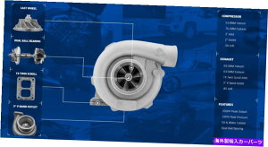 Turbo Charger CxRacingZ~bNfA{[xAOGT3076 0.85 A/R^[{[dT4cCXN[ CXRacing Ceramic Dual Ball Bearing GT3076 0.85 A/R Turbo Charger T4 Twin Scroll