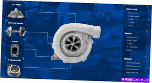 Turbo Charger CxRacingZ~bNfA{[xAOGT3076 0.82 A/R^[{[d400 HP CXRacing Ceramic Dual Ball Bearing GT3076 0.82 A/R Turbo Charger 400 HP
