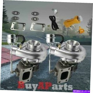 Turbo Charger AbvO[h[VOVohcC^[{[d +S[h}jA30 psiu[XgRg[[ Upgrade Racing V-Band Twin Turbo Charger + Gold Manual 30 PSI Boost Controller