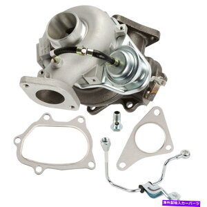 Turbo Charger ターボターボチャージャー付きガスケットとオイルラインスバルレガシーGTアウトバックXT 2005-06 Turbo Turbocharger w/ Gaskets & Oil Line For Subaru Legacy GT Outback XT 2005-06