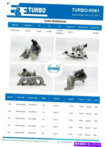 Turbo Charger E��E�t�H���N�X���[�Q���S���tGT 1.4 TSI K03�^�[�{�`���[�W5303-970-0248 5303-970-0142 E&E Volkswagen Golf GT 1.4 TSI K03 turbocharger 5303-970-0248 5303-970-0142�y���s�A���i�z