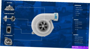 Turbo Charger CXRacingVO{[xAOGT3082 0.63 A/R^[{[d450HP CXRacing Single Ball Bearing GT3082 0.63 A/R Turbo Charger 450HP