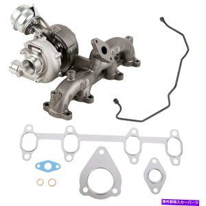 Turbo Charger VWStWFb^r[gTDIp̃KXPbgƃICCtXeBK^[{^[{`[W[ Stigan Turbo Turbocharger w/ Gaskets & Oil Line For VW Golf Jetta Beetle TDI