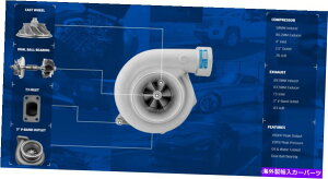 Turbo Charger CxRacingZ~bNfA{[xAOGT3082 0.63 A/R^[{[d450HP CXRacing Ceramic Dual Ball Bearing GT3082 0.63 A/R Turbo Charger 450HP