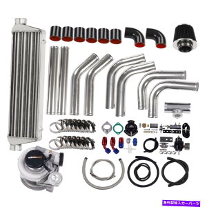 Turbo Charger GT2871 GT2860jo[T^[{`[W[C^[N[[sbsOBOVLbgw/GAtB^[ GT2871 GT2860 Universal Turbocharger Intercooler Pipping BOV Kit w/ Air Filter